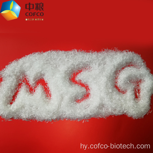 Monosodium glutamate քիմիական կառուցվածքը